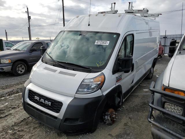 3C6URVHG6KE504012 - 2019 RAM PROMASTER WHITE photo 2