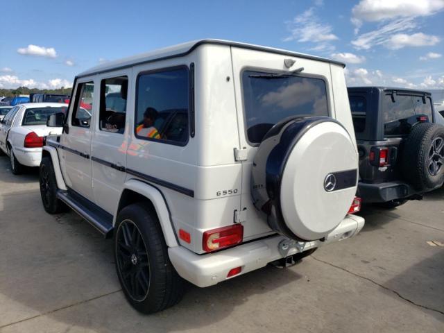 WDCYC3HF4EX214275 - 2014 MERCEDES-BENZ G 550 WHITE photo 3