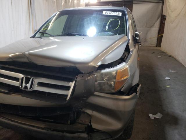 5FNYF18208B046860 - 2008 HONDA PILOT VP BEIGE photo 9