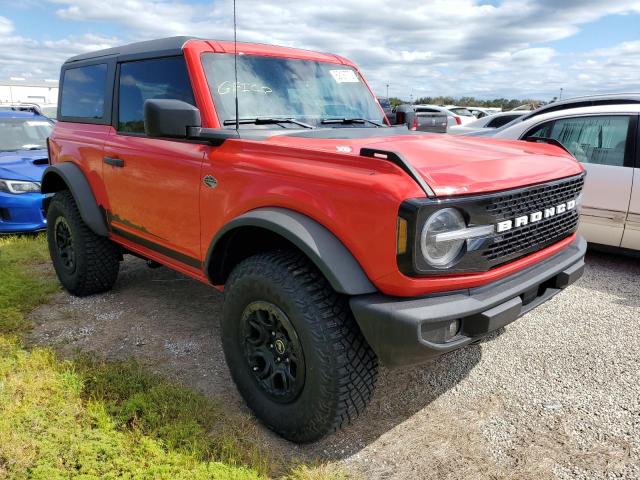 1FMDE5CP5NLB43701 - 2022 FORD BRONCO BAS RED photo 1