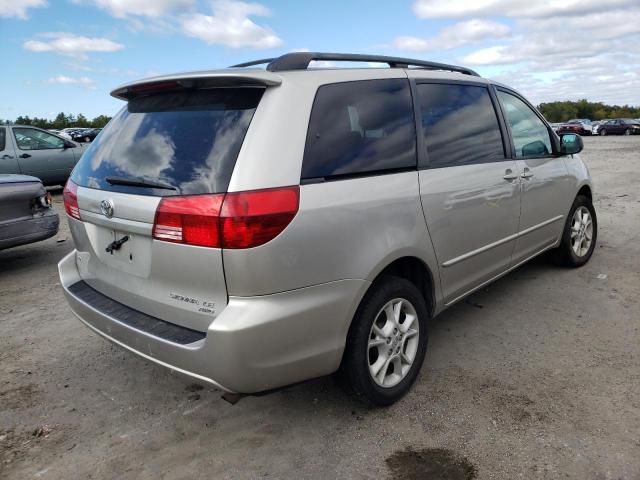 5TDBA23C44S021377 - 2004 TOYOTA SIENNA LE SILVER photo 4