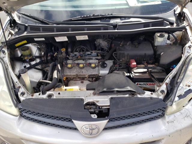 5TDBA23C44S021377 - 2004 TOYOTA SIENNA LE SILVER photo 7