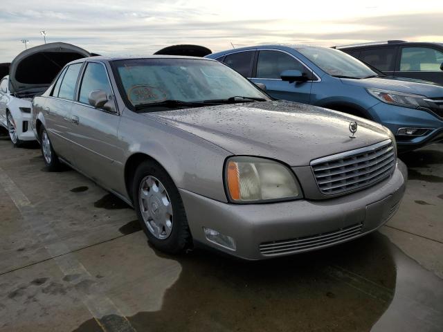 1G6KD54Y74U260617 - 2004 CADILLAC DEVILLE TAN photo 1