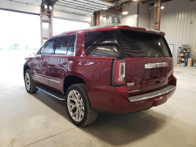 1GKS2CKJ5GR363558 - 2016 GMC YUKON DENA MAROON photo 3