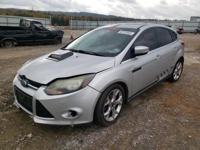 1FADP3N26EL448666 - 2014 FORD FOCUS SILVER photo 2