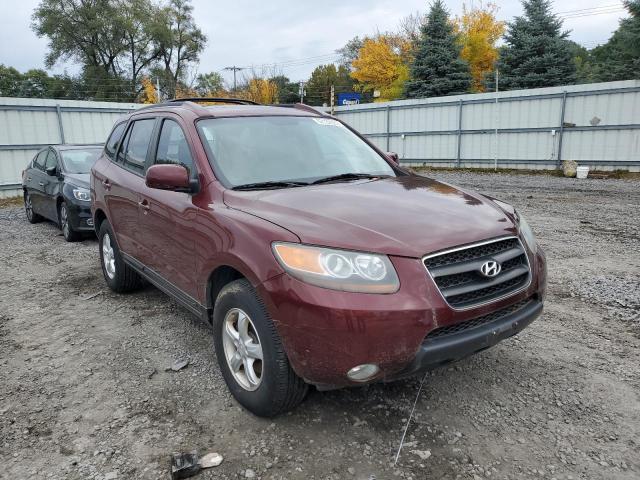 5NMSG73D77H033261 - 2007 HYUNDAI SANTA FE BURGUNDY photo 1