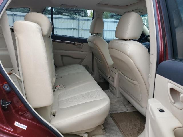 5NMSG73D77H033261 - 2007 HYUNDAI SANTA FE BURGUNDY photo 6