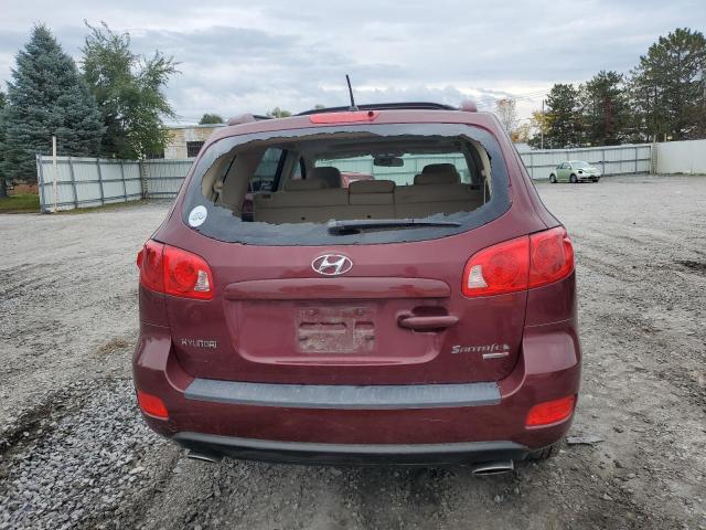 5NMSG73D77H033261 - 2007 HYUNDAI SANTA FE BURGUNDY photo 9