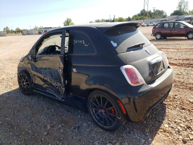 3C3CFFFH0CT292434 - 2012 FIAT 500 ABARTH BLACK photo 3