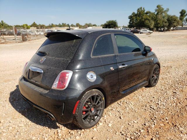 3C3CFFFH0CT292434 - 2012 FIAT 500 ABARTH BLACK photo 4