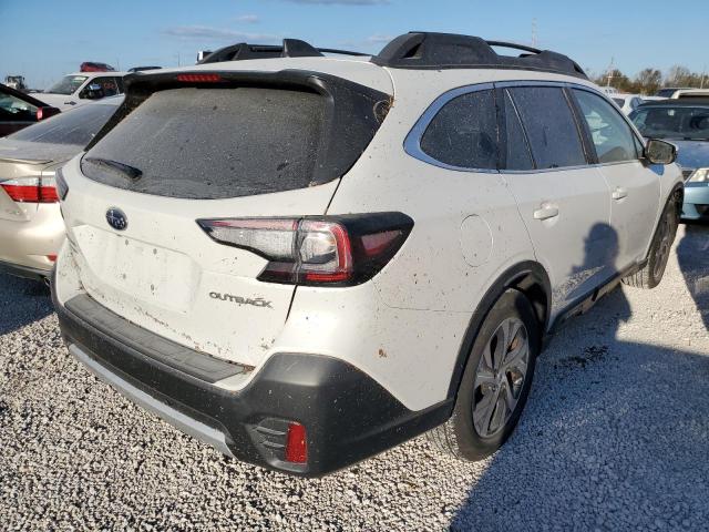 4S4BTANC4L3122528 - 2020 SUBARU OUTBACK LI WHITE photo 4