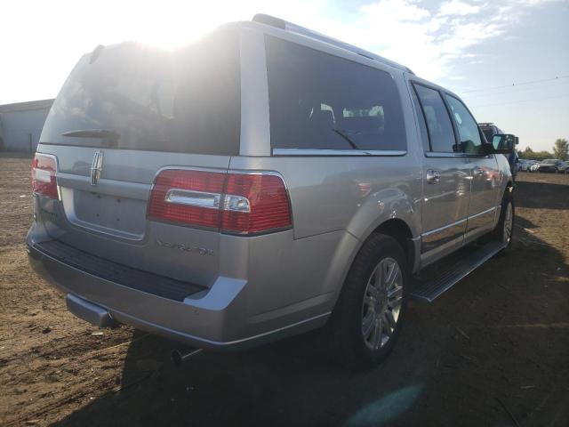 5LMJJ3J52EEL05693 - 2014 LINCOLN NAVIGATOR ვერცხლისფერი ფოტო 4