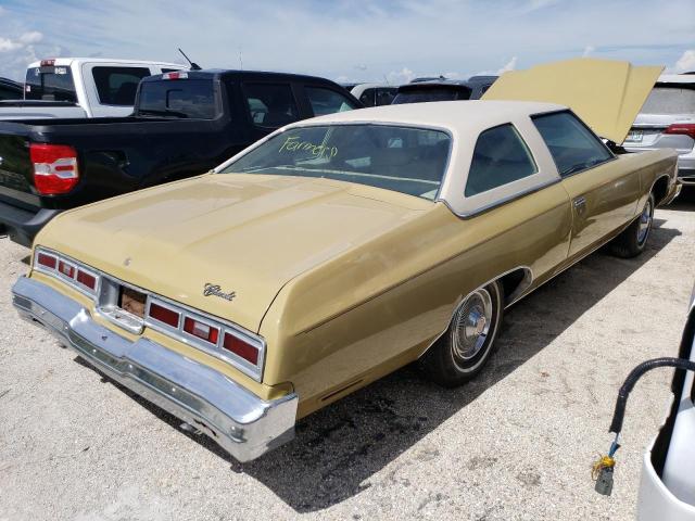 1L47H4Y153518 - 1974 CHEVROLET IMPALA GOLD photo 4