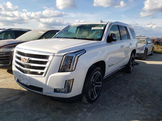 1GYS4CKJ2LR178099 - 2020 CADILLAC ESCALADE P WHITE photo 2