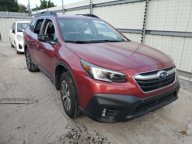 4S4BTACC1L3201769 - 2020 SUBARU OUTBACK PR RED photo 1