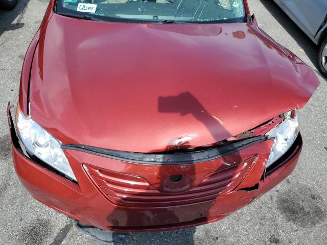 4T1BE46K28U252956 - 2008 TOYOTA CAMRY CE/L RED photo 7