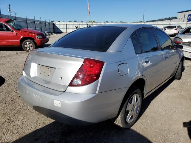 1G8AJ55F16Z179868 - 2006 SATURN ION LEVEL SILVER photo 4