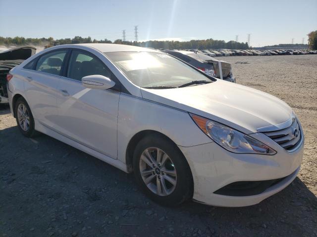 5NPEB4AC5EH896399 - 2014 HYUNDAI SONATA GLS WHITE photo 1