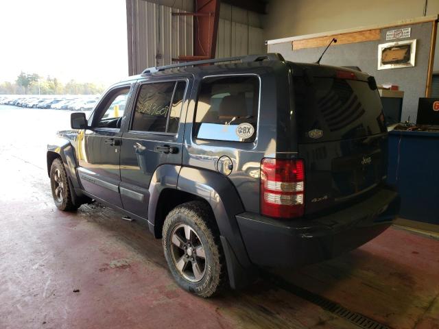 1J8GN28K58W278556 - 2008 JEEP LIBERTY SP CHARCOAL photo 3