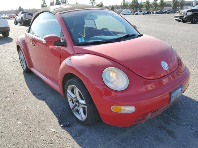 3VWCD31Y15M313048 - 2005 VOLKSWAGEN NEW BEETLE 红色 照片 1