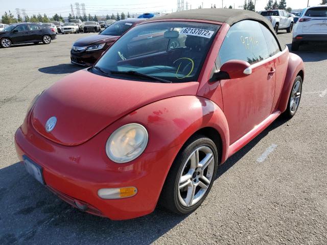3VWCD31Y15M313048 - 2005 VOLKSWAGEN NEW BEETLE 红色 照片 2