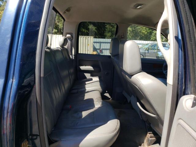 3D7KR28C96G102223 - 2006 DODGE RAM 2500 S BLUE photo 6
