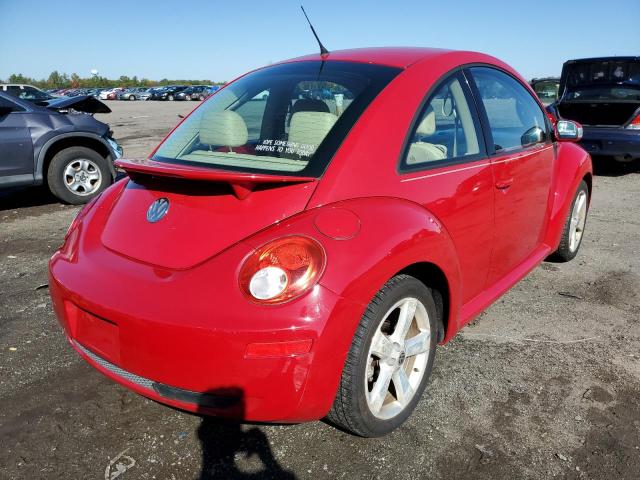 3VWSW31C67M510276 - 2007 VOLKSWAGEN NEW BEETLE 红色 照片 4