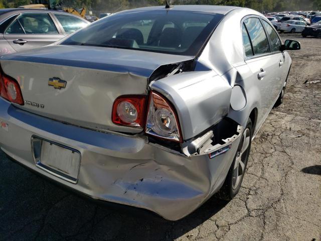 1G1ZC5E11BF207373 - 2011 CHEVROLET MALIBU 1LT 银色 照片 9
