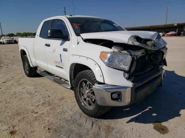 5TFRY5F12FX181342 - 2015 TOYOTA TUNDRA DOU WHITE photo 1