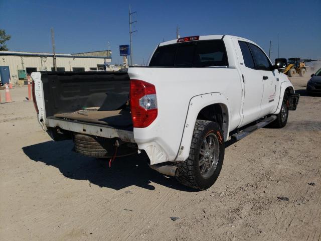 5TFRY5F12FX181342 - 2015 TOYOTA TUNDRA DOU WHITE photo 4