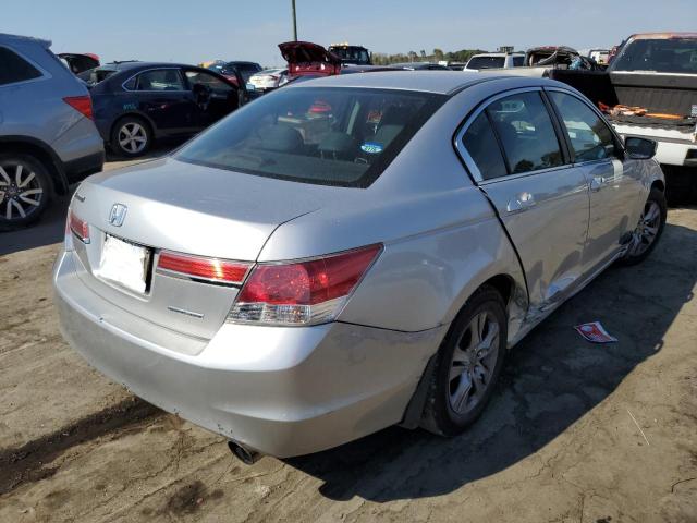 1HGCP2F66CA023461 - 2012 HONDA ACCORD SE SILVER photo 4