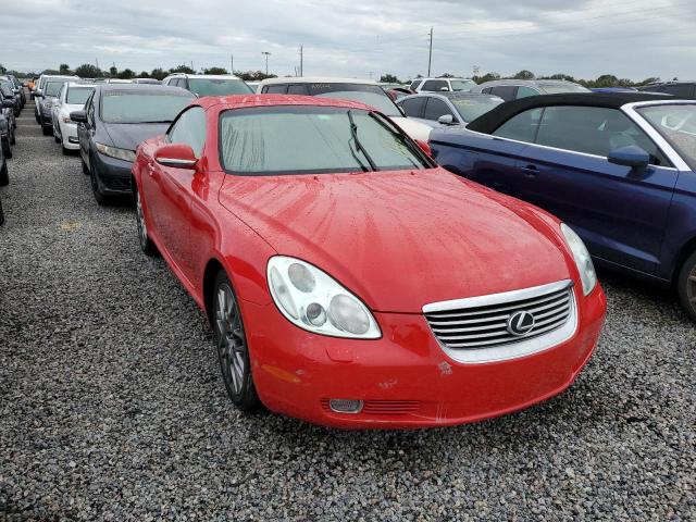 JTHFN48Y030039199 - 2003 LEXUS SC 430 RED photo 1