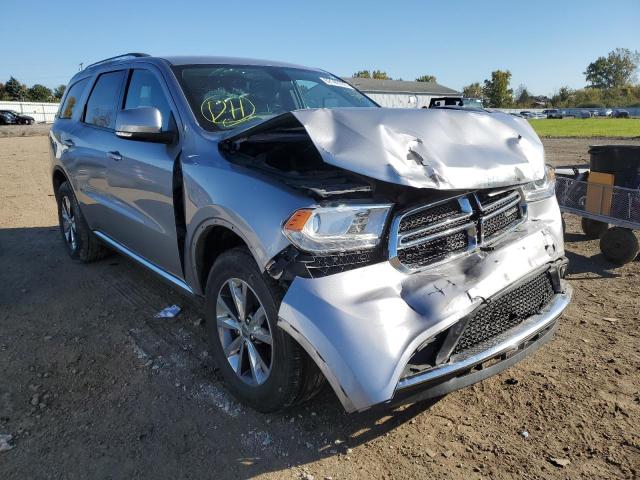 1C4RDJDG3GC360266 - 2016 DODGE DURANGO LI SILVER photo 1