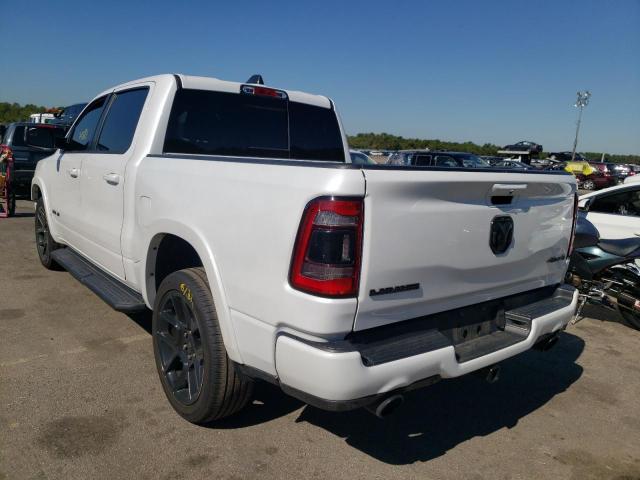 1C6SRFJT2MN738117 - 2021 RAM 1500 LARAM WHITE photo 3