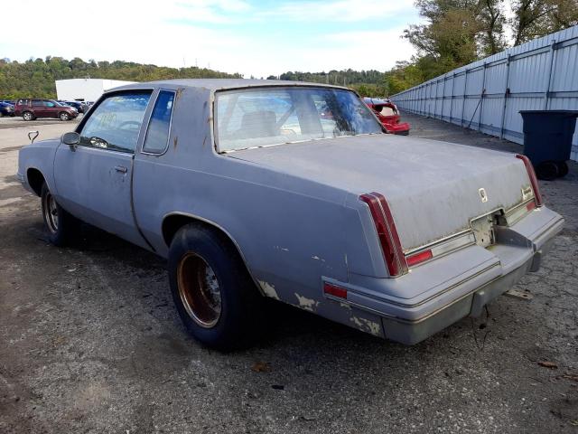 1G3AK47Y70M477203 - 1983 OLDSMOBILE CUTLASS CA GRAY photo 3