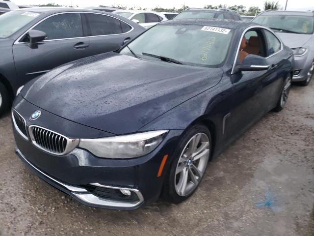 WBA4W7C58JAB93784 - 2018 BMW 440I Mavi fotoğraf 2