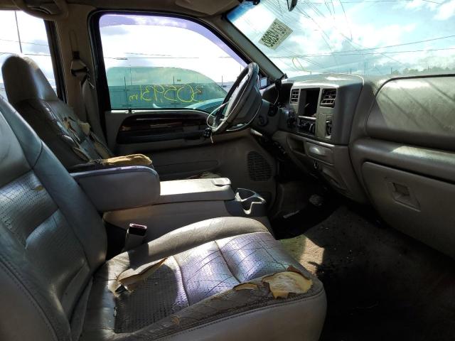 3FTSW31F11MA12099 - 2001 FORD F350 SRW S GRAY photo 5