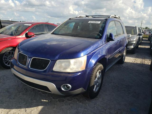 2CKDL63F866042940 - 2006 PONTIAC TORRENT BLUE photo 2