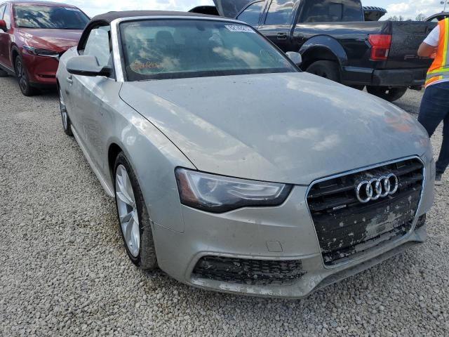 WAUWFAFH2EN009978 - 2014 AUDI A5 PRESTIG SILVER photo 1