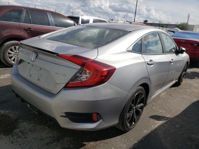 19XFC2F83KE028475 - 2019 HONDA CIVIC SPOR SILVER photo 4