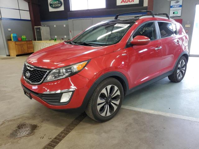 KNDPCCA61D7388783 - 2013 KIA SPORTAGE S RED photo 2