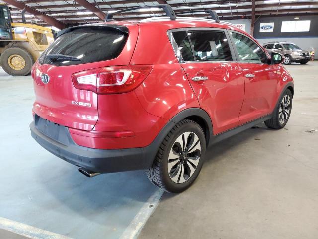 KNDPCCA61D7388783 - 2013 KIA SPORTAGE S RED photo 4