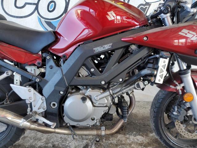 JS1VP53A372103828 - 2007 SUZUKI SV650 RED photo 9