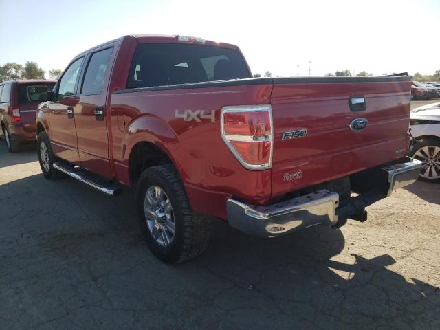 1FTFW1EF1BFA35965 - 2011 FORD F150 SUPER BURGUNDY photo 3