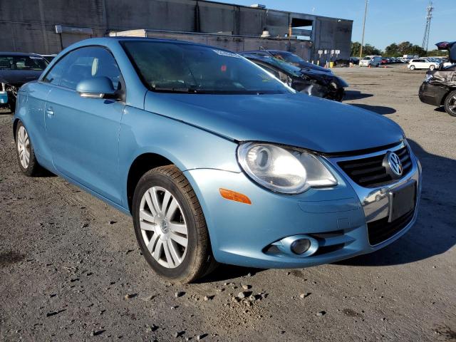 WVWBA71F18V055007 - 2008 VOLKSWAGEN EOS TURBO BLUE photo 1