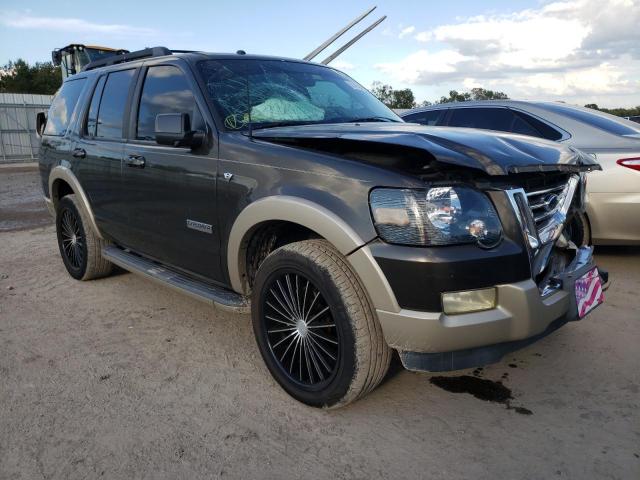 1FMEU64888UA82721 - 2008 FORD EXPLORER E GRAY photo 1