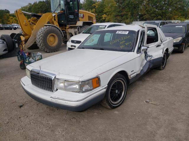 1LNLM82WXRY637585 - 1994 LINCOLN TOWN CAR S WHITE photo 2