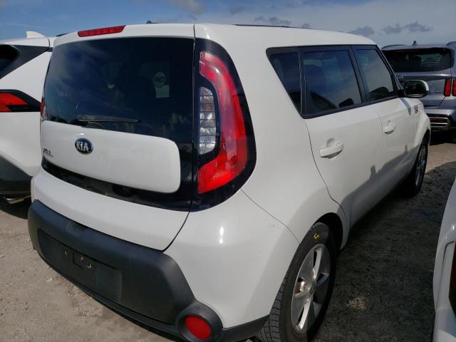 KNDJN2A21F7795979 - 2015 KIA SOUL WHITE photo 4