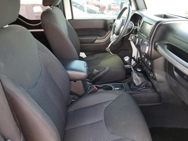 1C4AJWAG7GL137557 - 2016 JEEP WRANGLER S WHITE photo 5