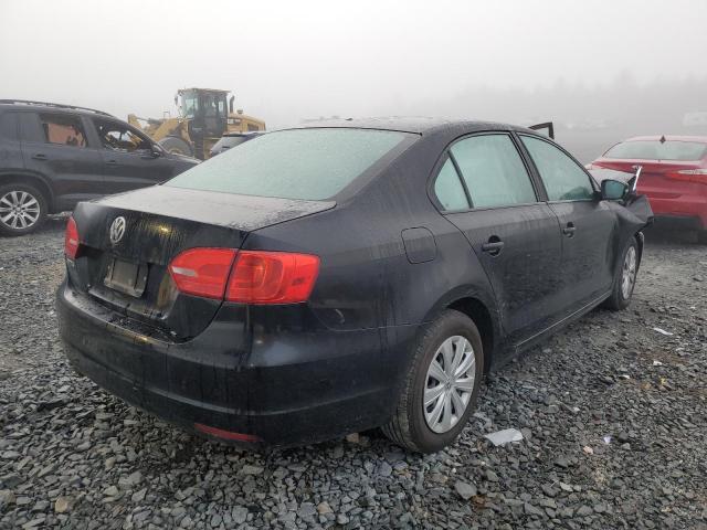 3VW2K7AJ7EM245043 - 2014 VOLKSWAGEN JETTA BASE BLACK photo 4